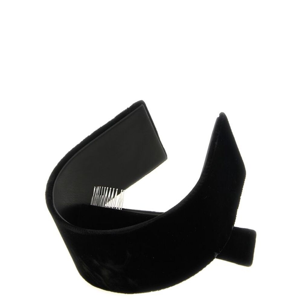 Comme Des Garçons Black Rayon Women's Headband